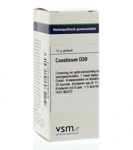 Causticum D30 globuli 10 gram VSM
