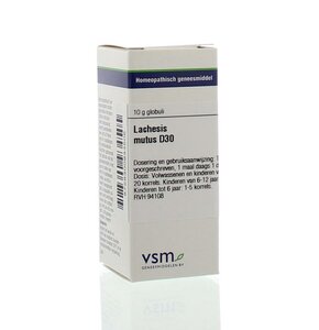 Lachesis mutus D30 10 gram globules VSM