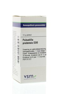 Pulsatilla D30 globuli 10 gram van VSM
