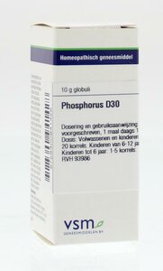 Phosphorus D30:10 gram globuli van VSM